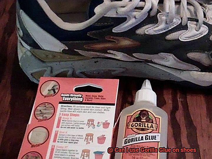 Can I use Gorilla Glue on shoes-9