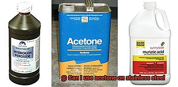 Can I use acetone on stainless steel-8