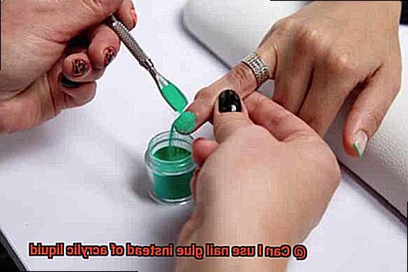 Can I use nail glue instead of acrylic liquid-2