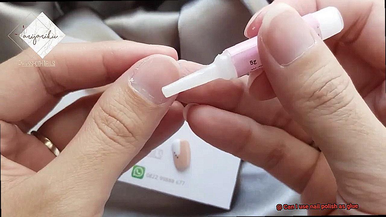 Can I use nail polish as glue-6
