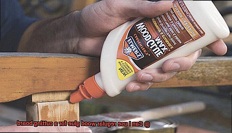 Can I use regular wood glue for a cutting board-3