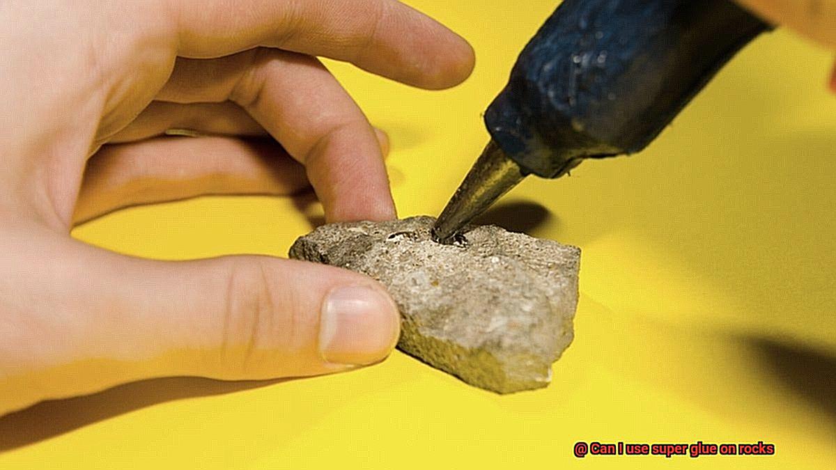 Can I use super glue on rocks-5