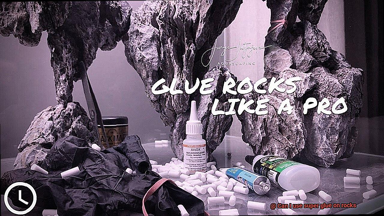 Can I use super glue on rocks-6