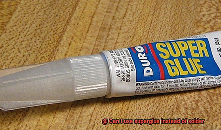 Can I use superglue instead of solder-3
