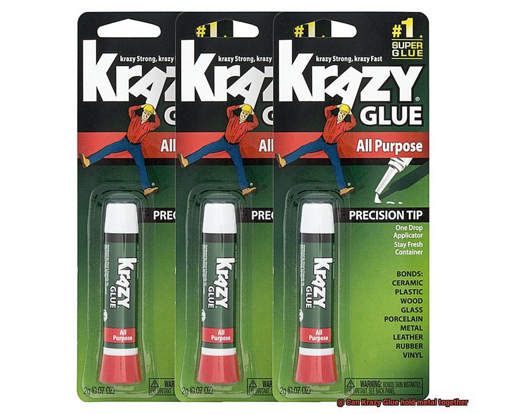 Can Krazy Glue hold metal together? Glue Things