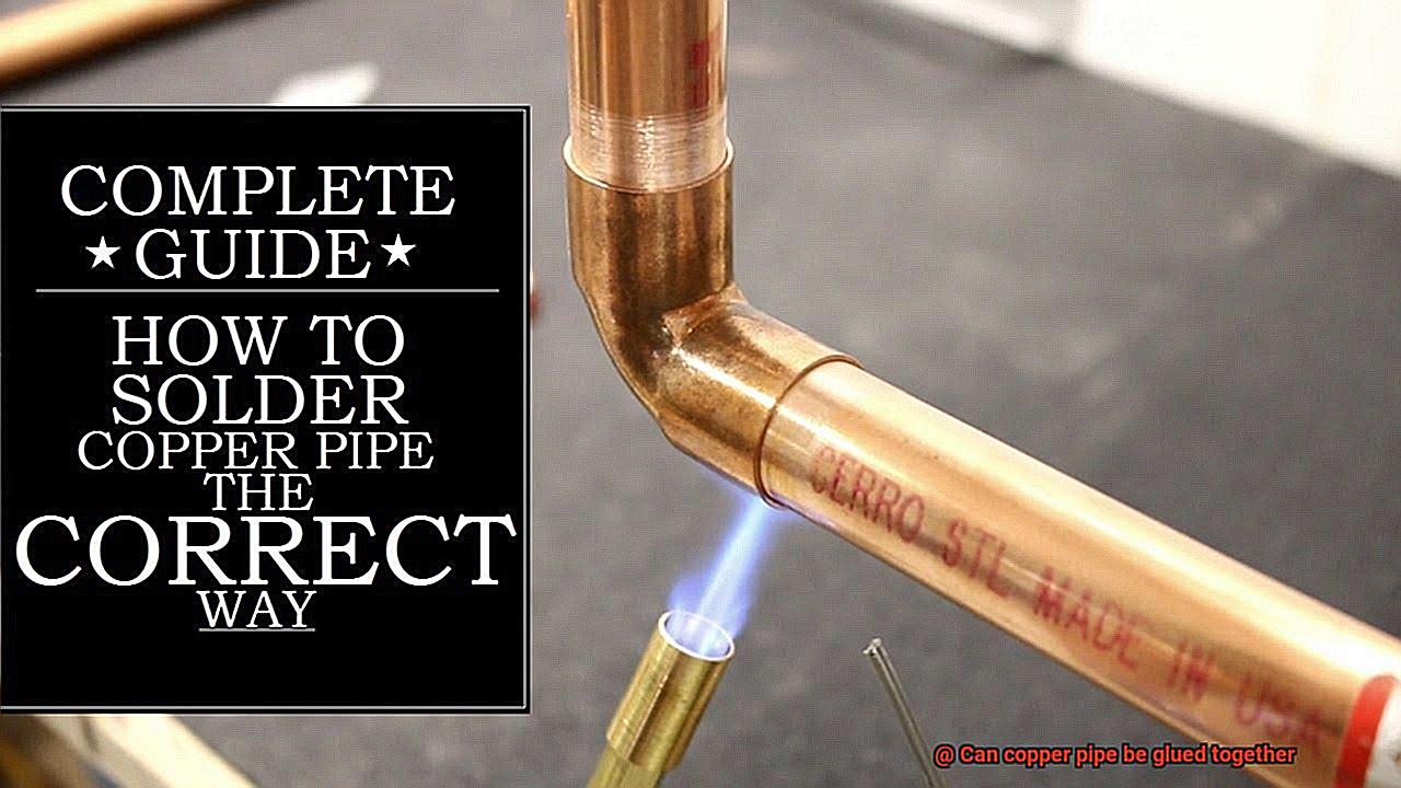 Can copper pipe be glued together-3