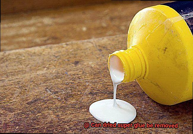 Can dried super glue be removed-6