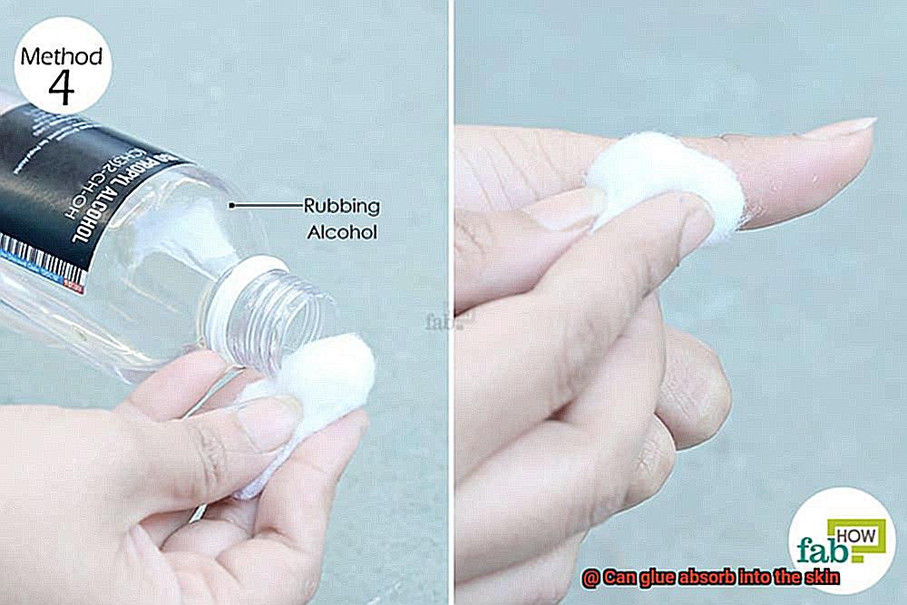 Can glue absorb into the skin-12