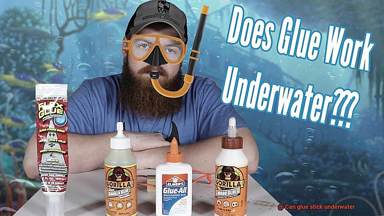 Can glue stick underwater-2