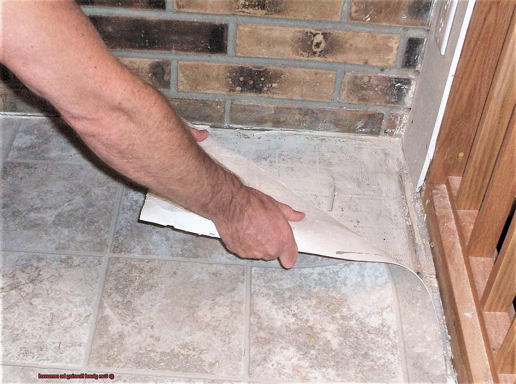 Can glued flooring be removed-4