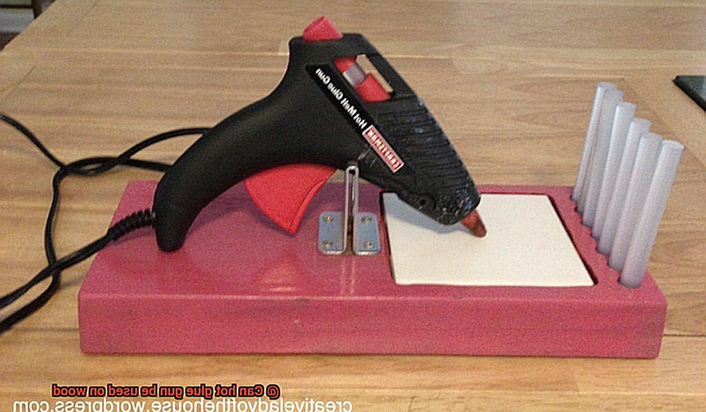 Can hot glue gun be used on wood-5