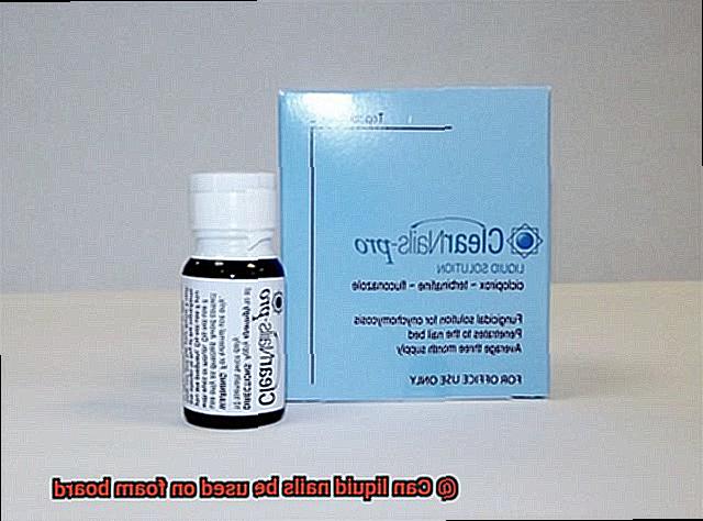 Can liquid nails be used on foam board-2