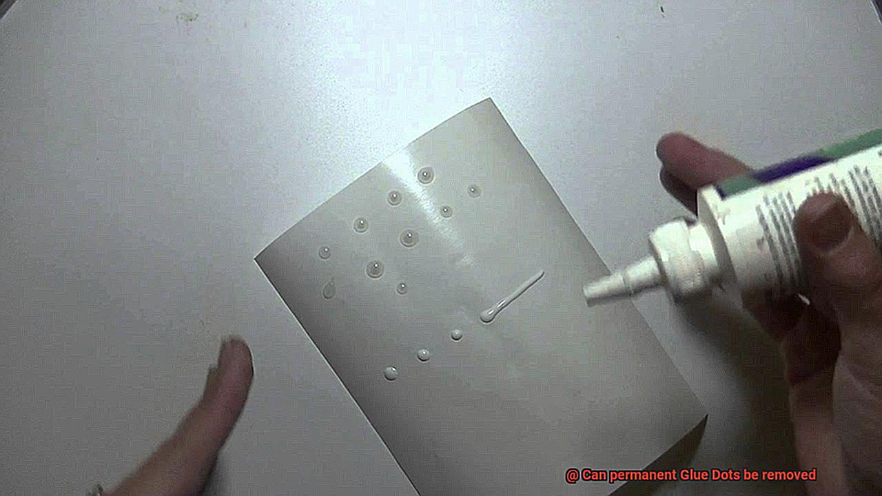 Can permanent Glue Dots be removed-5