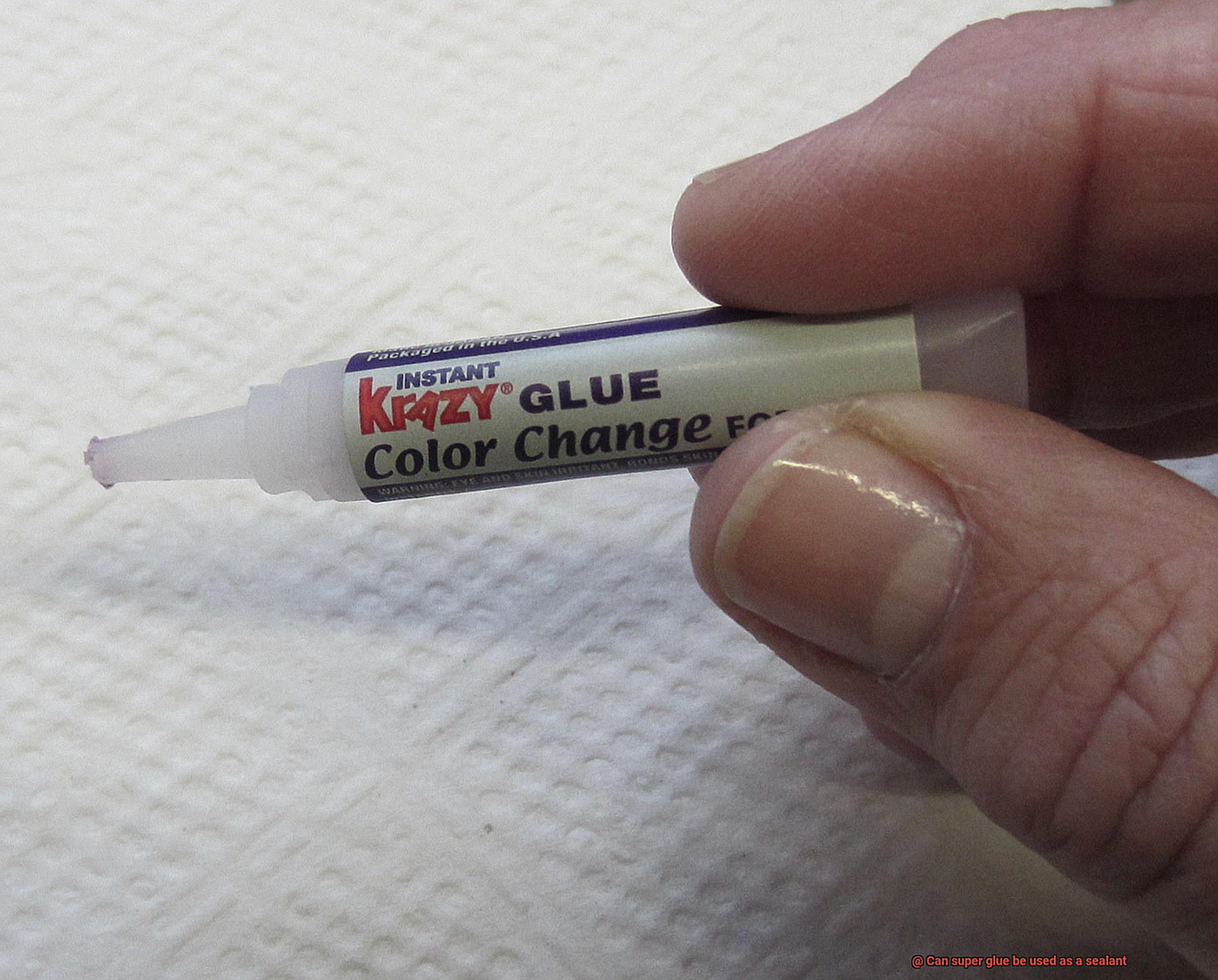 Can super glue be used as a sealant-4