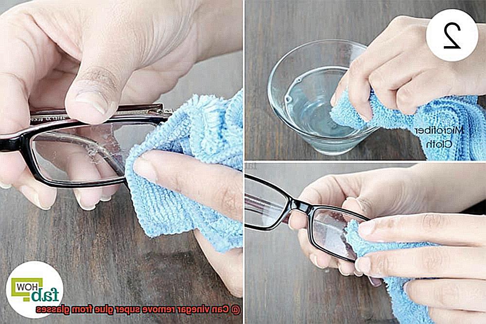 Can vinegar remove super glue from glasses-4