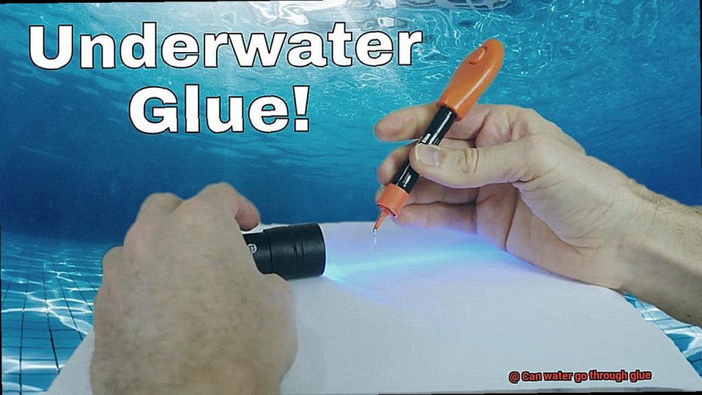 Can water go through glue? Glue Things