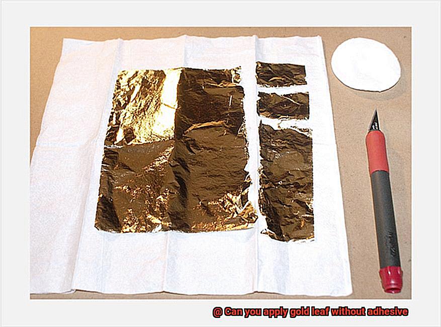 Can you apply gold leaf without adhesive-4
