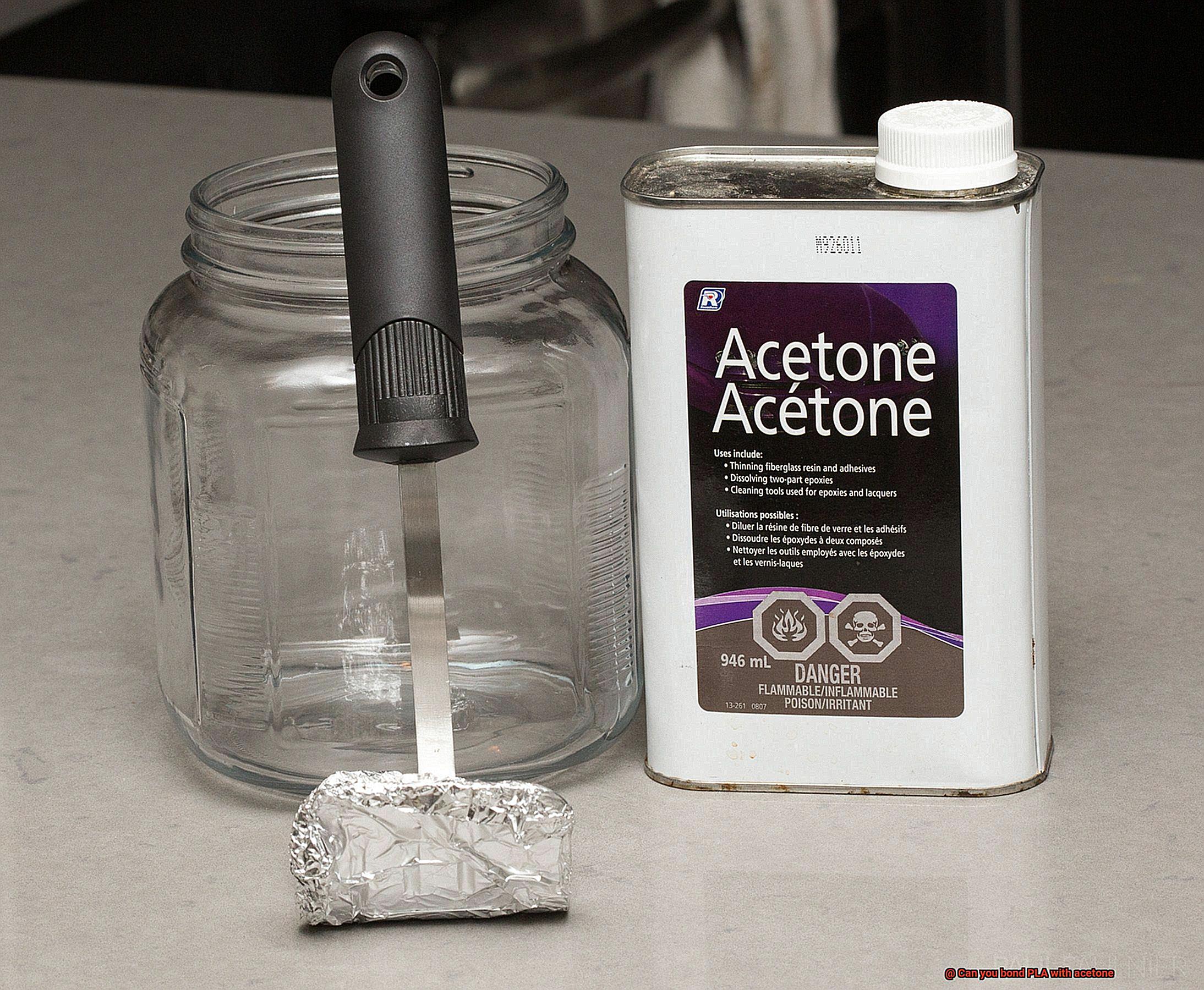 Can you bond PLA with acetone-3