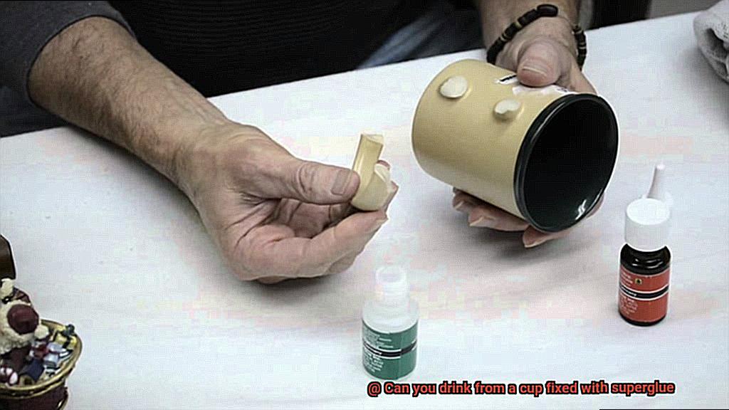 Can you drink from a cup fixed with superglue-3