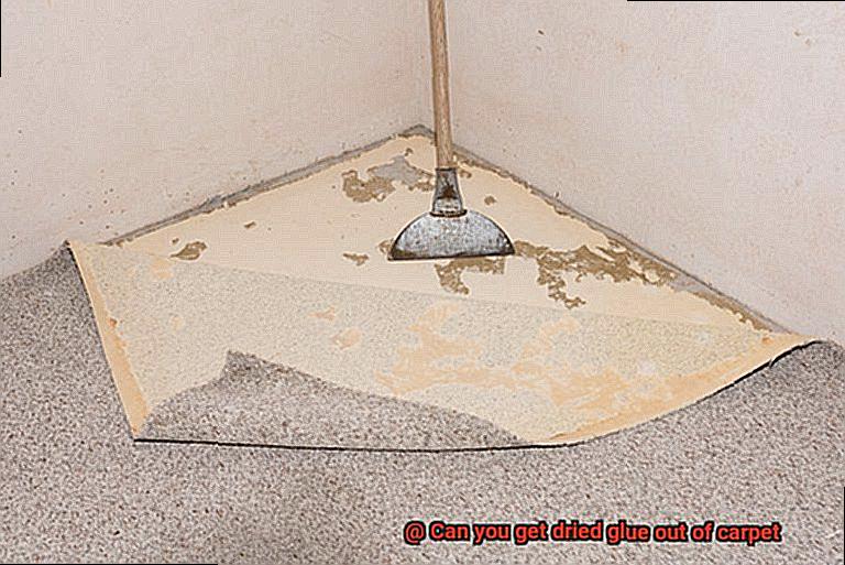 Can you get dried glue out of carpet-5