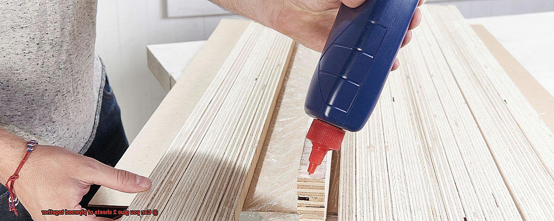 Can you glue 2 sheets of plywood together-4