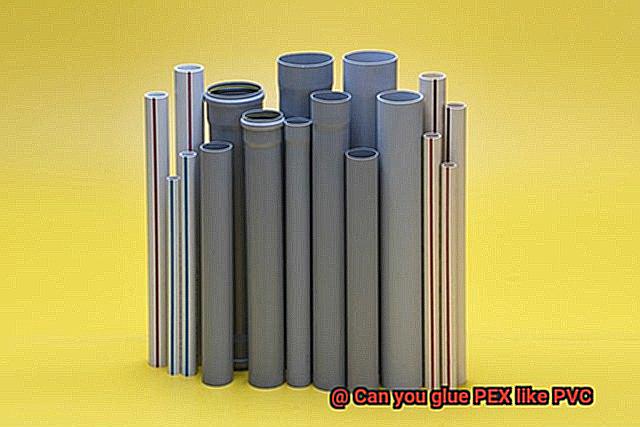 Can you glue PEX like PVC-5