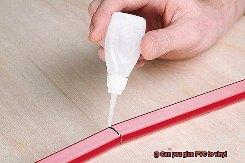 Can you glue PVC to vinyl-4