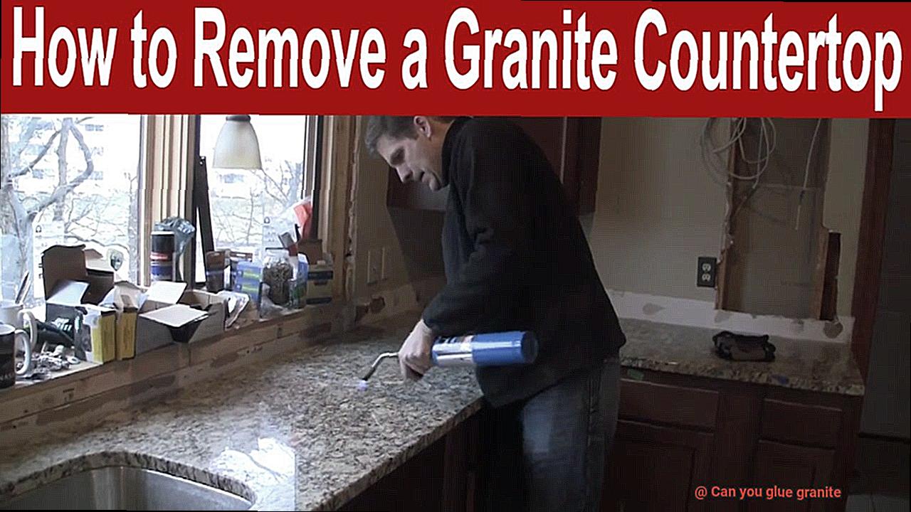 Can you glue granite-7