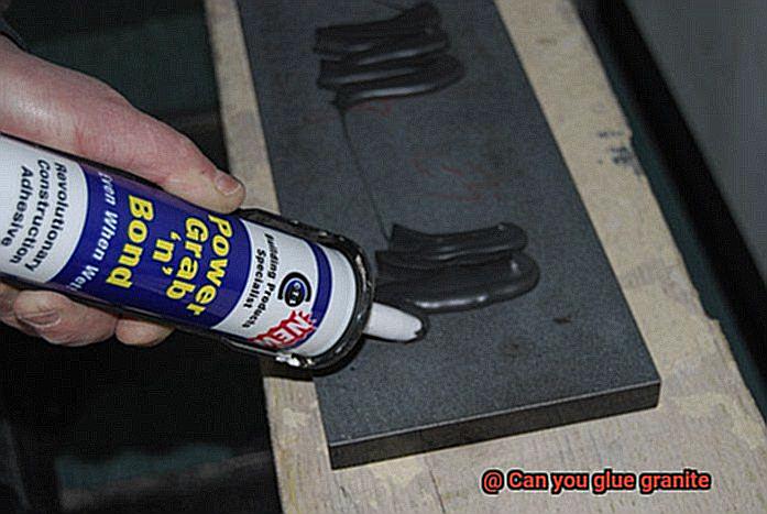 Can you glue granite-2