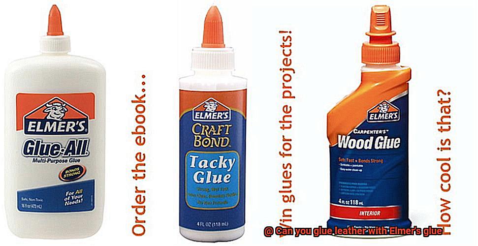 Can you glue leather with Elmer's glue-3