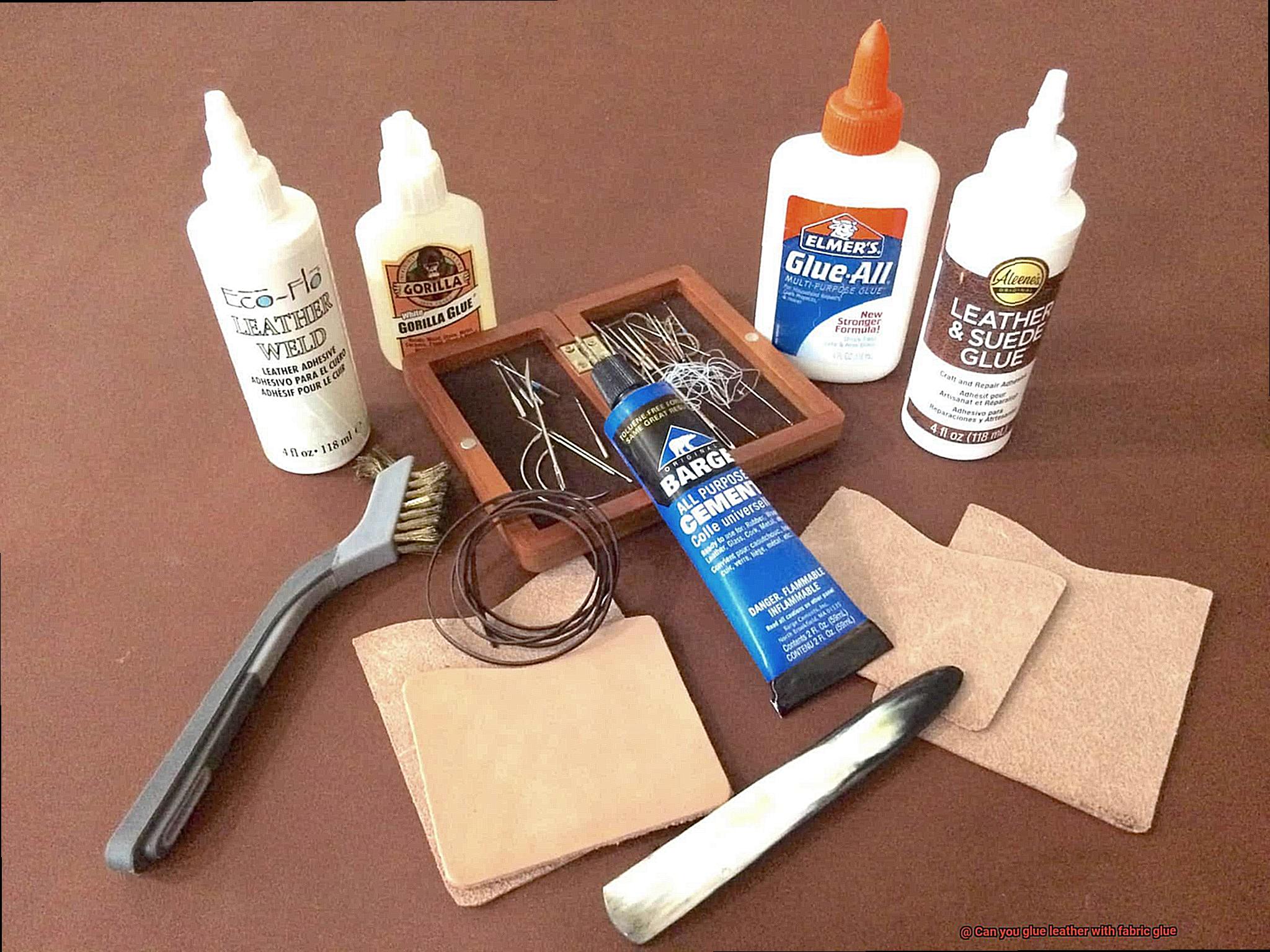 Can you glue leather with fabric glue-10