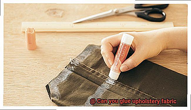 Can you glue upholstery fabric-3