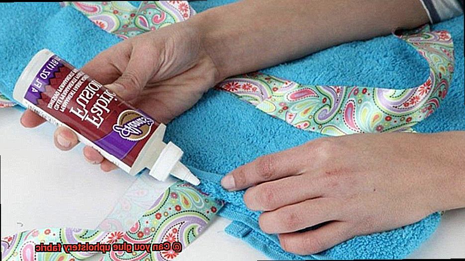 Can you glue upholstery fabric-9