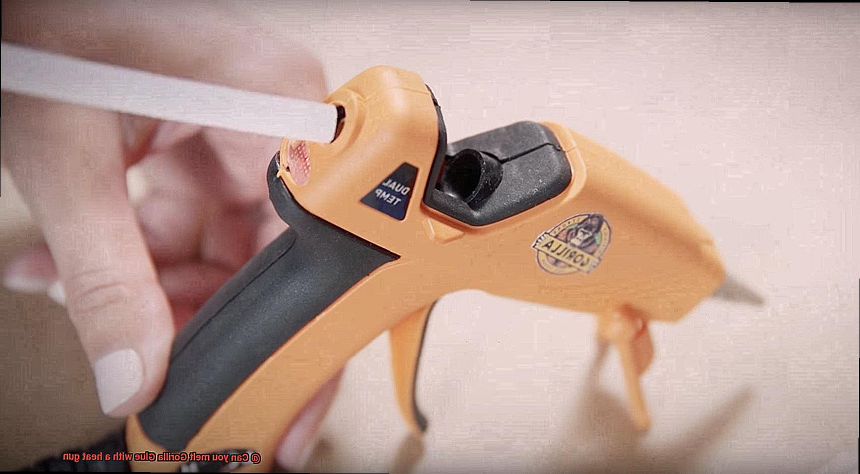 Can you melt Gorilla Glue with a heat gun-2