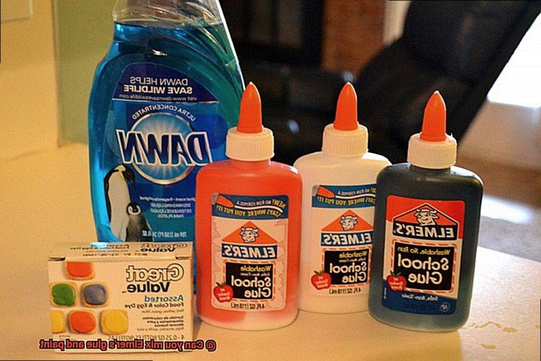 Can you mix Elmer’s glue and paint? - Glue Things