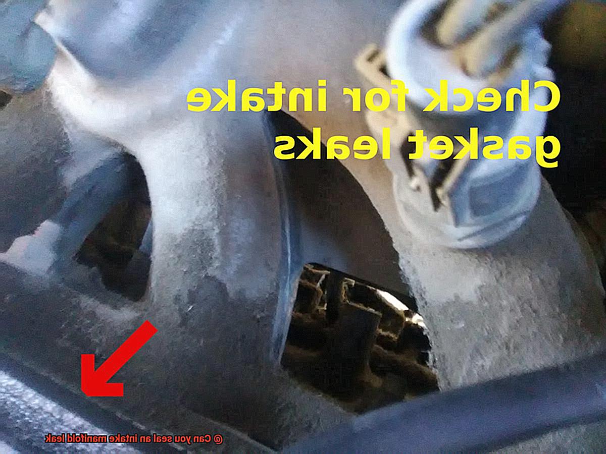 Can you seal an intake manifold leak? Glue Things