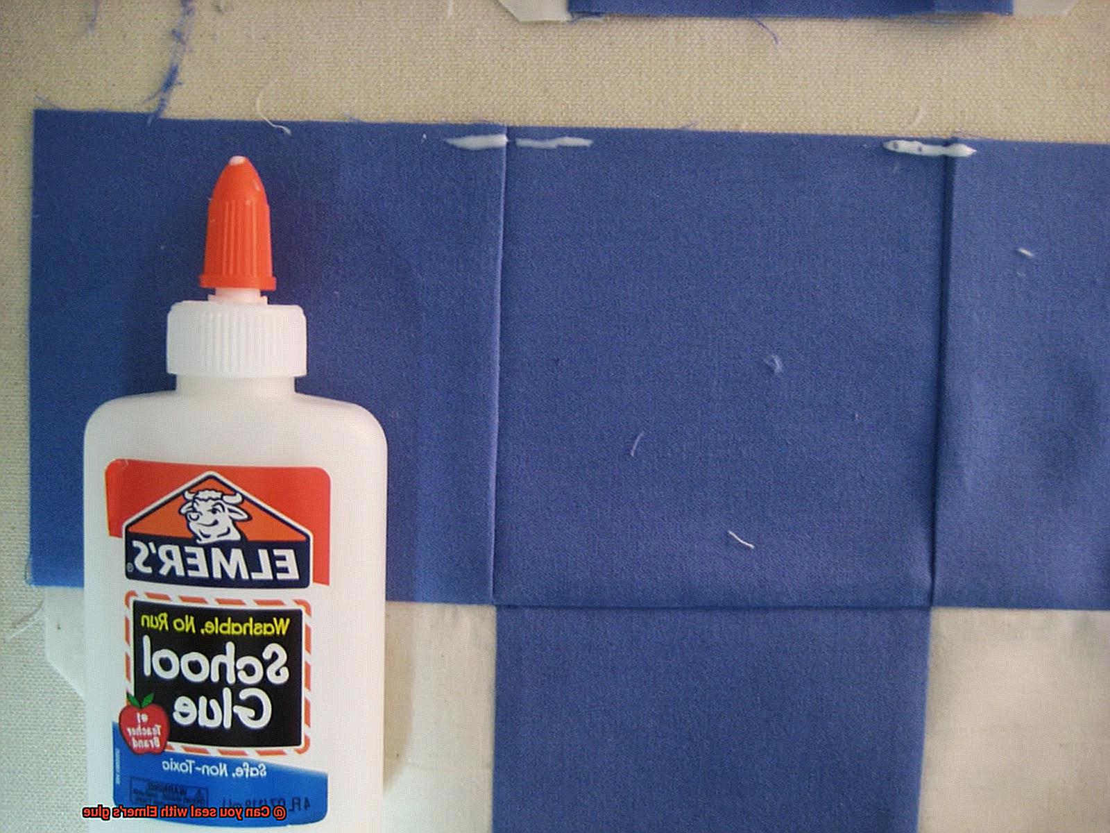 Can you seal with Elmer's glue-2