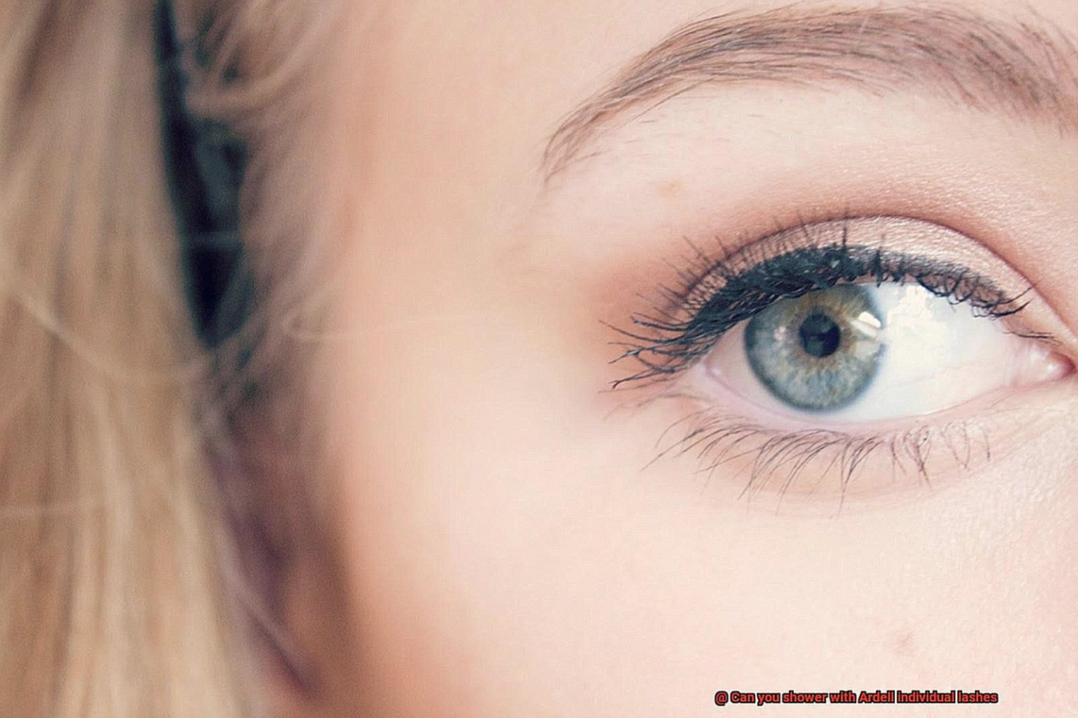 Can you shower with Ardell individual lashes? Glue Things