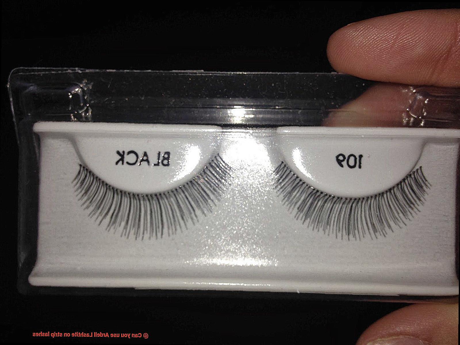 Can you use Ardell Lashtite on strip lashes-6