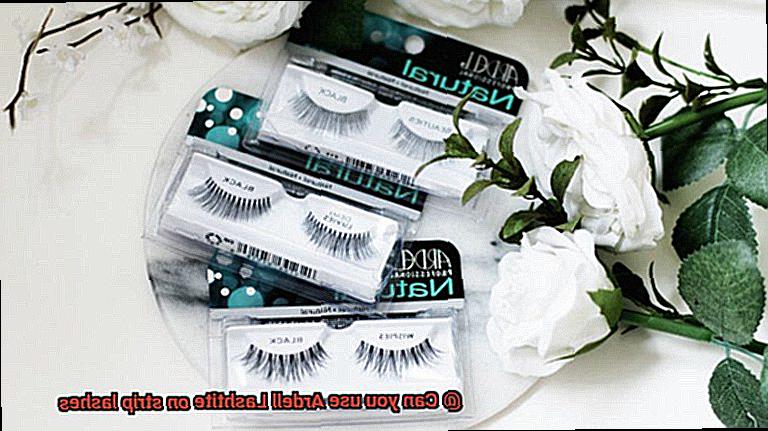 Can you use Ardell Lashtite on strip lashes-8