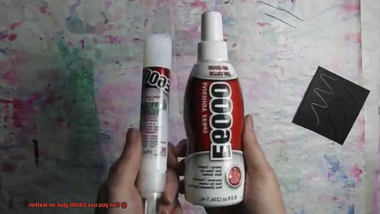 Can you use E6000 glue on leather-8