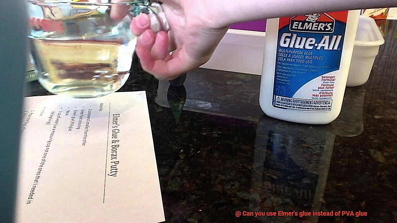 Can you use Elmer's glue instead of PVA glue-4