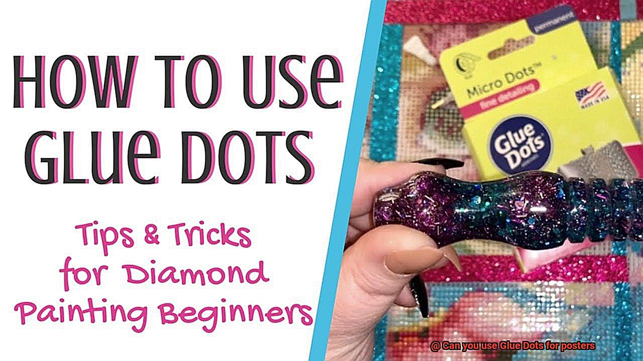 Can you use Glue Dots for posters-6