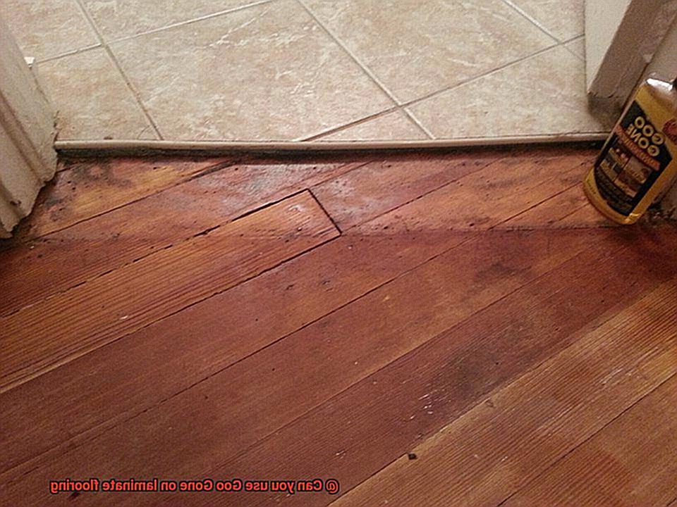 Can you use Goo Gone on laminate flooring-9