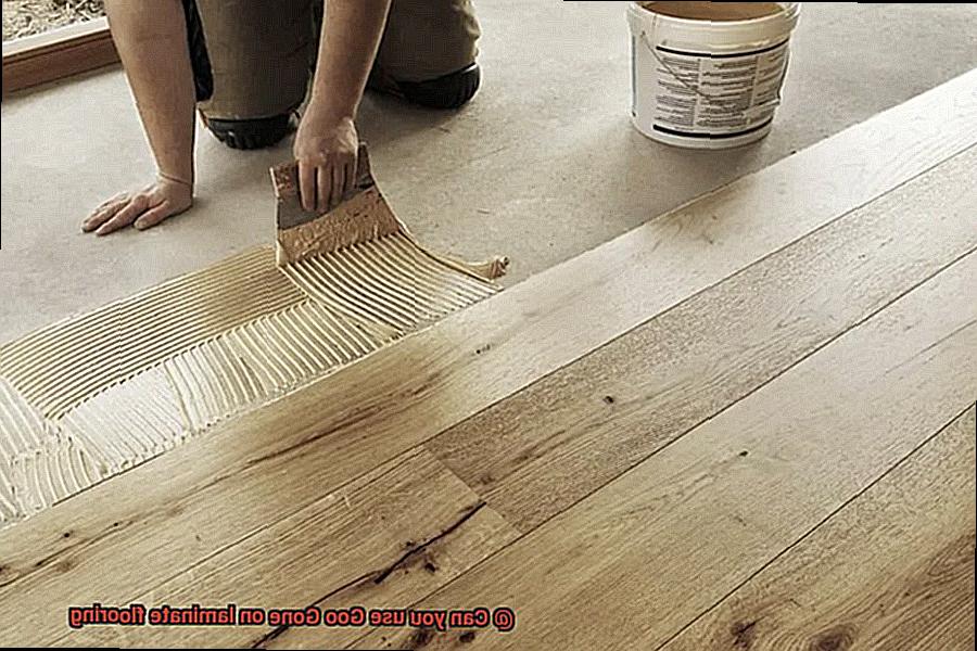 Can you use Goo Gone on laminate flooring-4