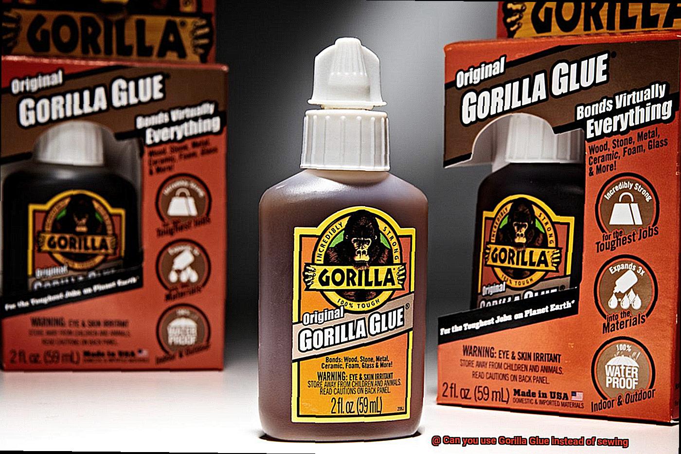 Can you use Gorilla Glue instead of sewing-8