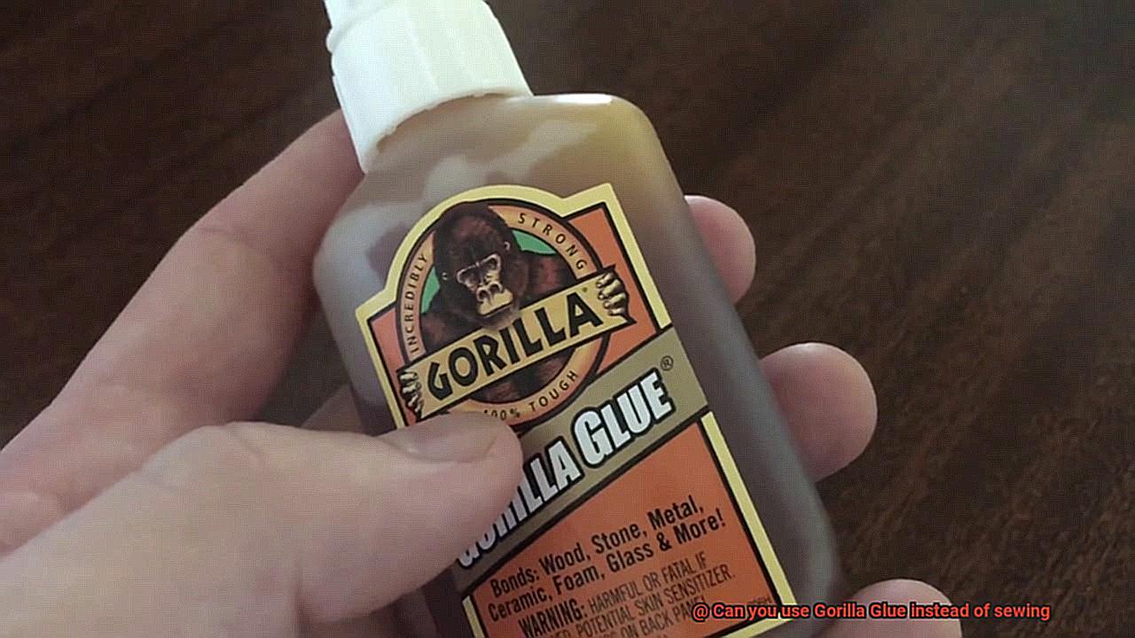 Can you use Gorilla Glue instead of sewing-2