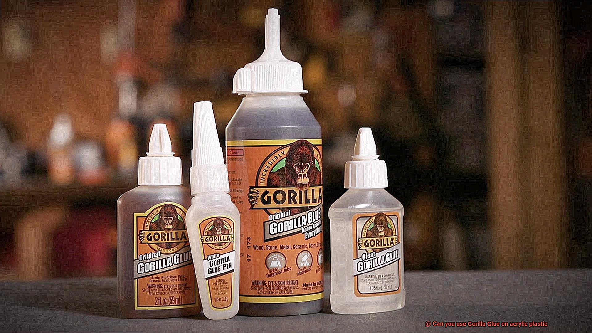 Can you use Gorilla Glue on acrylic plastic-7