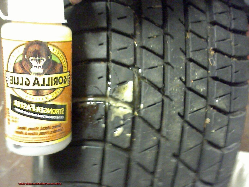 Can you use Gorilla Glue on acrylic plastic? Glue Things