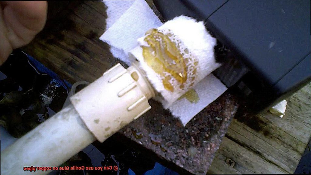 Can you use Gorilla Glue on copper pipes? Glue Things